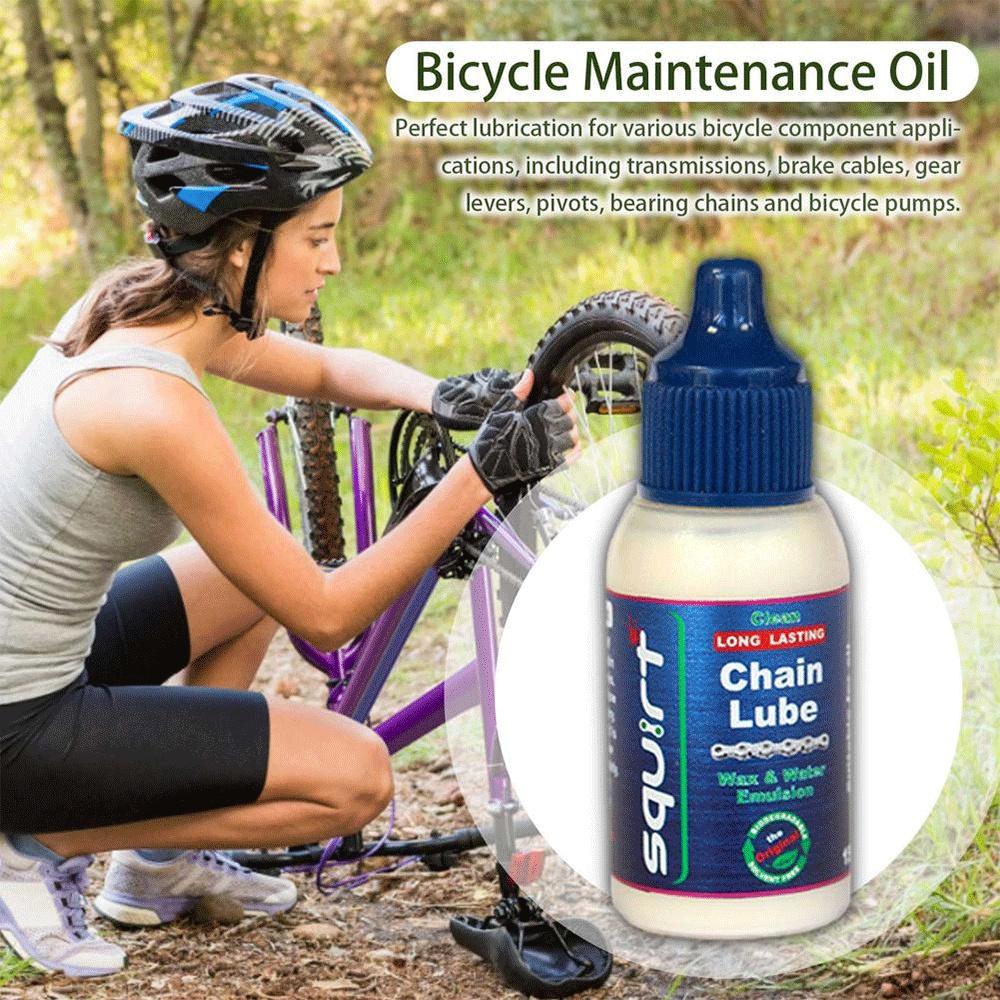 SQUIRT 120ML Xích xe đạp Dầu bảo dưỡng bằng sáp Đường MTB Xe đạp xích khô Dầu bánh răng Dầu bôi trơn Xích bánh đà Bánh đà Xe đạp