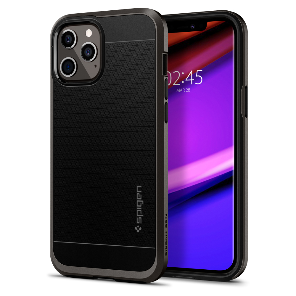Ốp Spigen Dành cho iPhone 12 / 12 Pro Spigen Neo Hybrid - Hàng Chính hãng