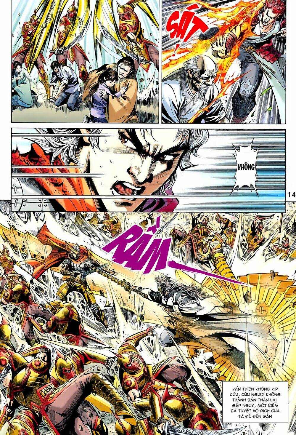 thần binh vấn thiên chapter 16 14