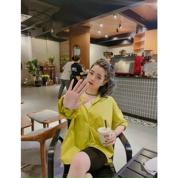 SET ÁO SƠ MI KÈM QUẦN LEGGING NGỐ