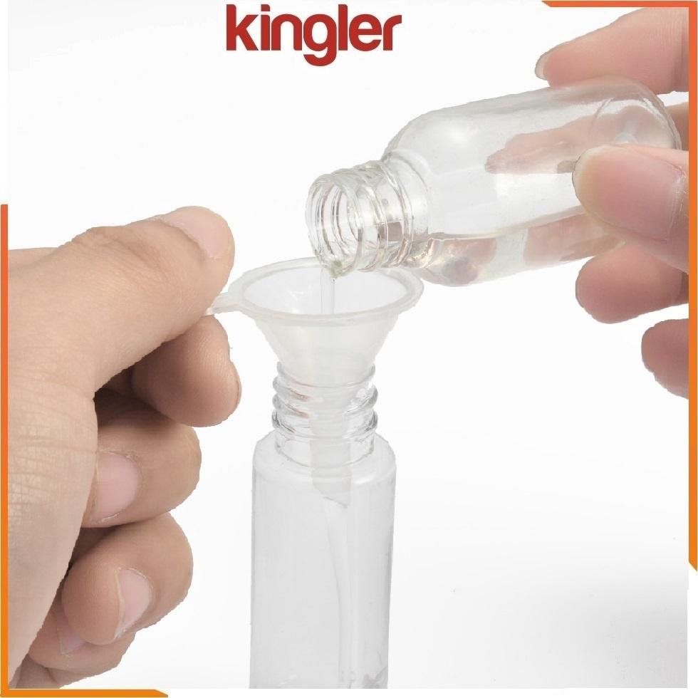 Phễu Nhựa Trong Suốt Mini, Phễu Mini Rót Chiết Dung Dịch Nước Mỹ Phẩm, Phễu Nhựa Chiết, An Toàn, Tiện Dụng. Kingler 5060