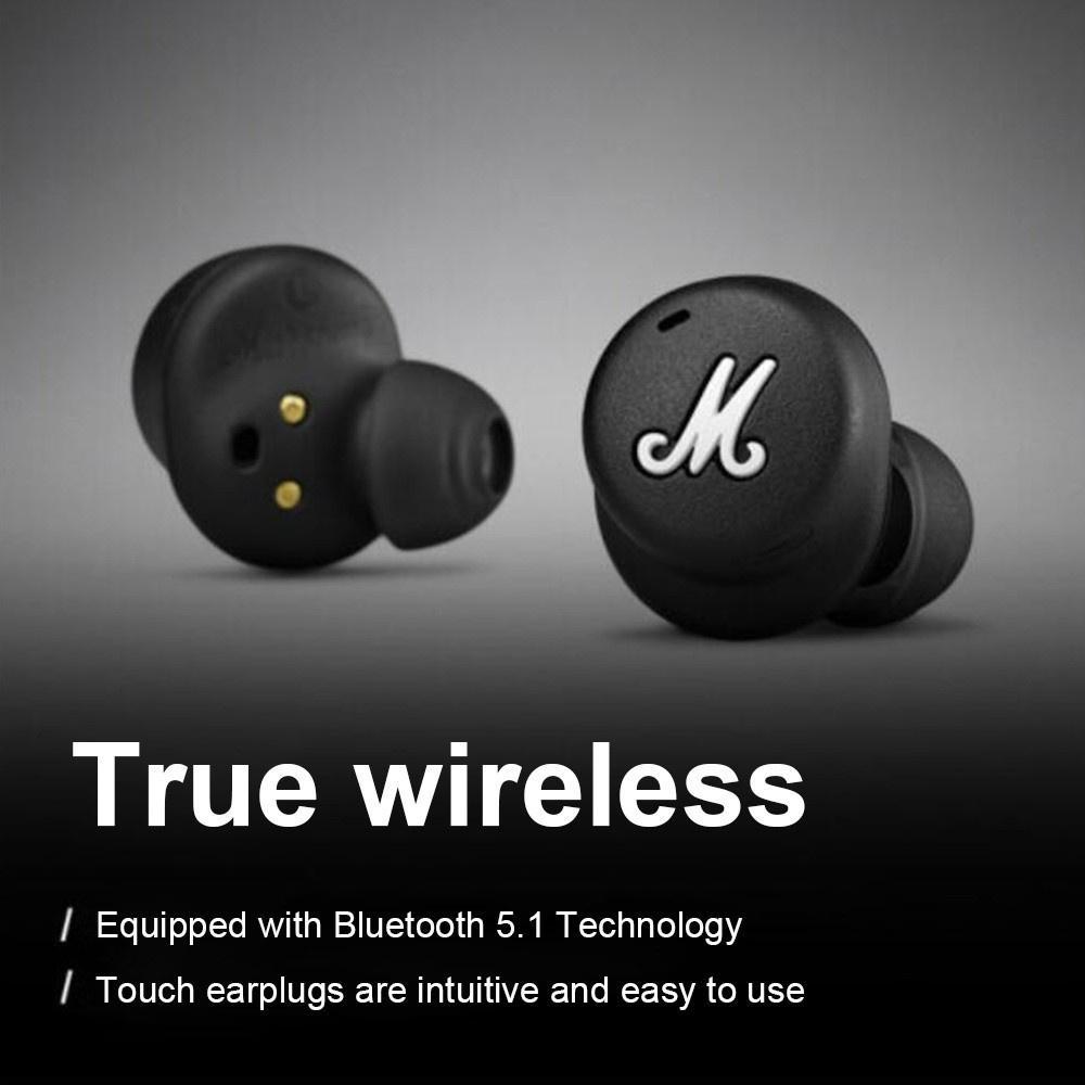 MARSHALL MODE II Tai nghe không dây Bluetooth TWS Tai nghe có hộp sạc Không thấm nước và tiện lợi