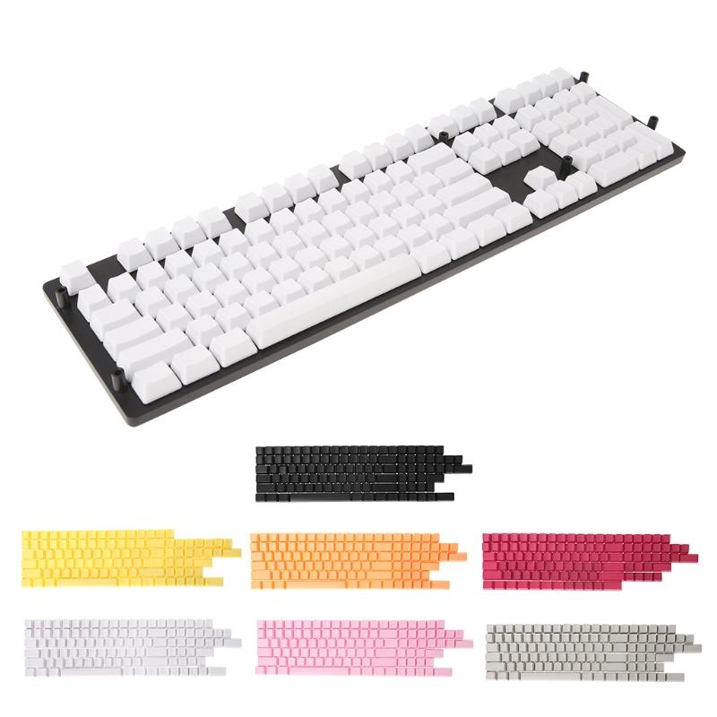 2021 Mới Trống 104 ANSI ISO Bố Trí Dày PBT Keycap OEM Công Tắc Bàn Phím Cơ