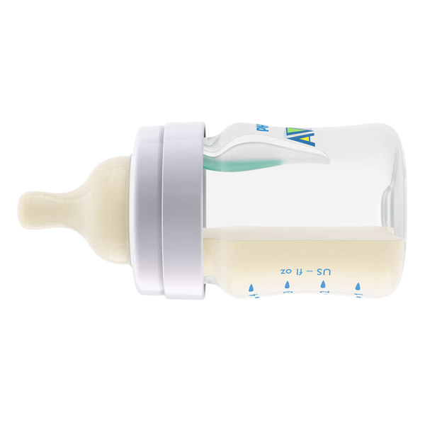 Combo 2 Bình sữa giảm đầy hơi với van giữ sữa AirFree Philips Avent SCF810/24 - 125ml