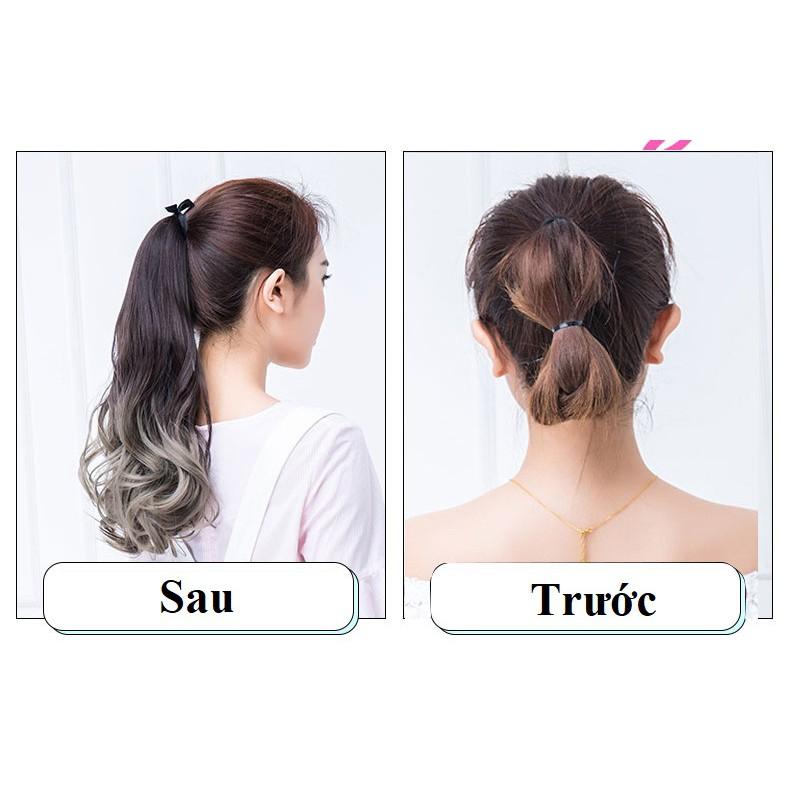 Tóc cột ombre 