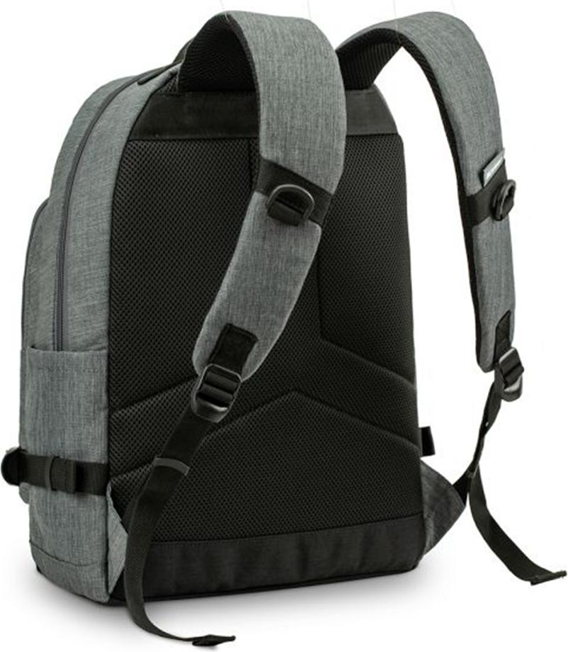 Balo laptop cao cấp 15.6 inch Mikkor The Eli Backpack chống thấm nước, ngăn đựng rộng rãi, ngăn đựng laptop riêng biệt, chống sốc, quai đeo vai được đệm foam PE dày êm thoải mái