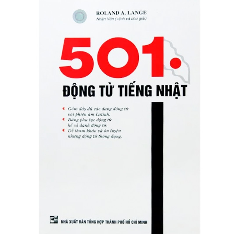 Sách - 501 Động Từ Tiếng Nhật - Độc quyền Nhân Văn