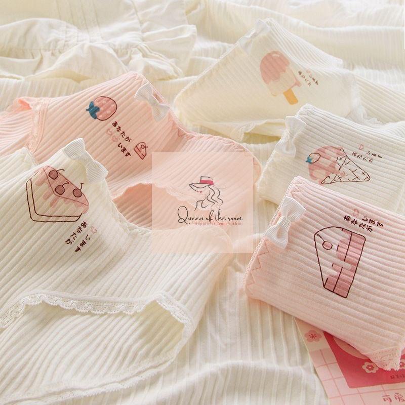 Quần lót cotton nữ mẫu bánh ngọt