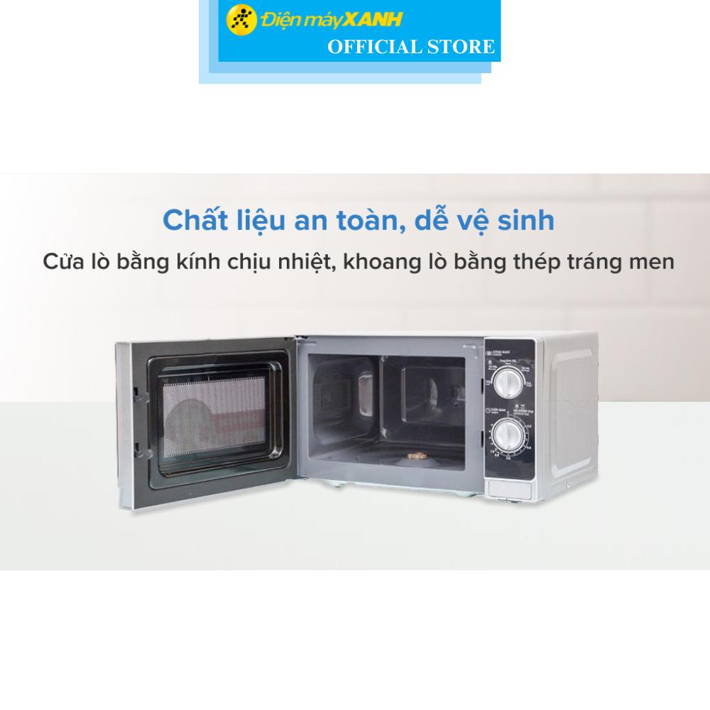 Lò vi sóng Sharp R-205VN(S) 20 lít - Hàng Chính Hãng