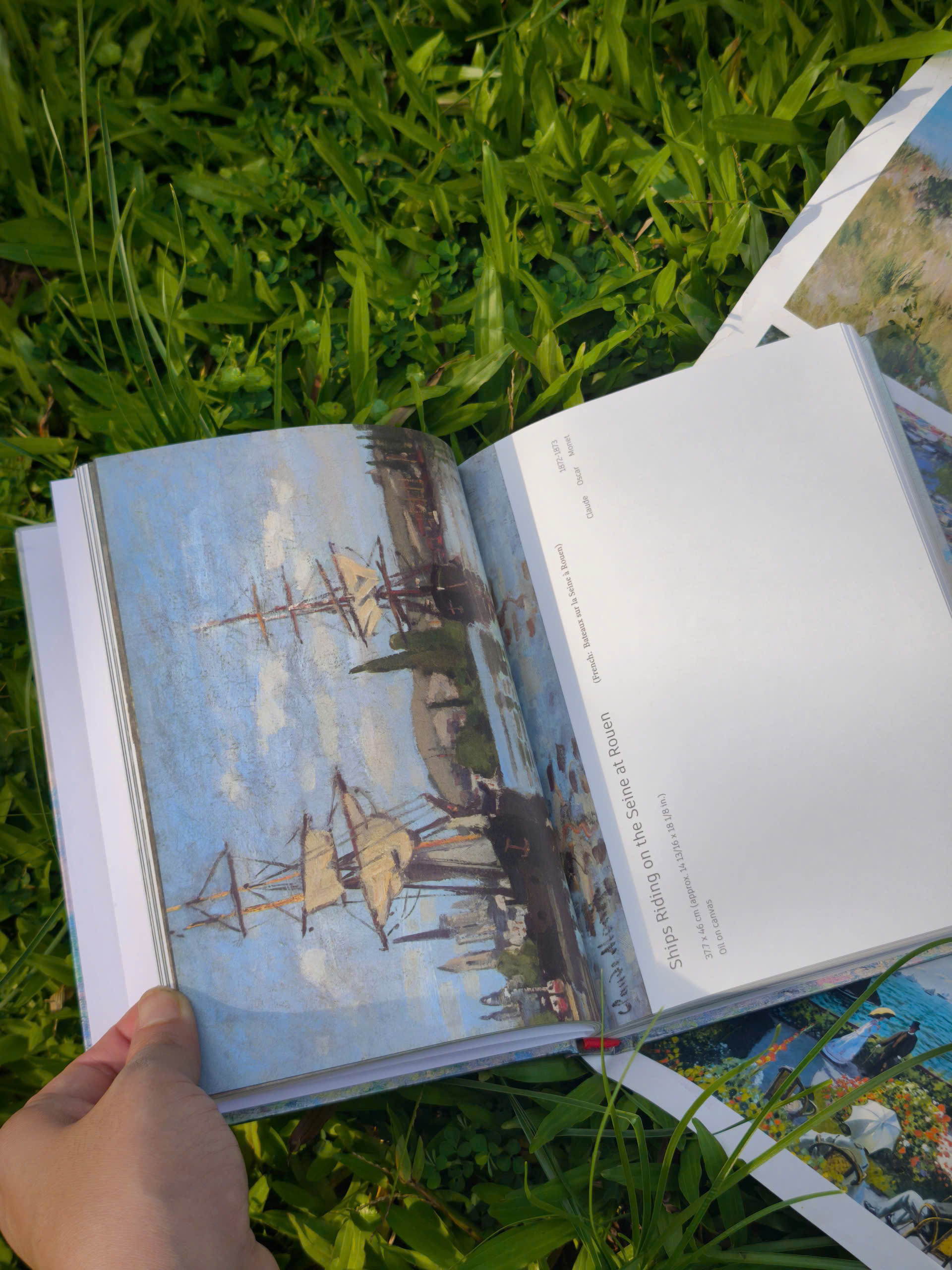 BỘ SƯU TẬP 100 TRANH MONET CỦA RIÊNG BẠN – SỔ TRANH ART MUSEUM - Claude Monet: Painting with light (Nho Xanh)