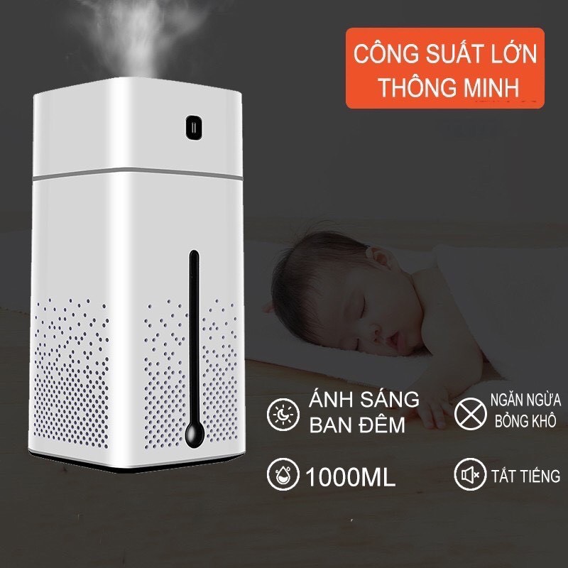 Máy Phun Sương, Máy Xông Tinh Dầu, Tạo Độ Ẩm Không Khí - Doron MS79 - Phiên Bản Cao Cấp - Hàng Nhập Khẩu