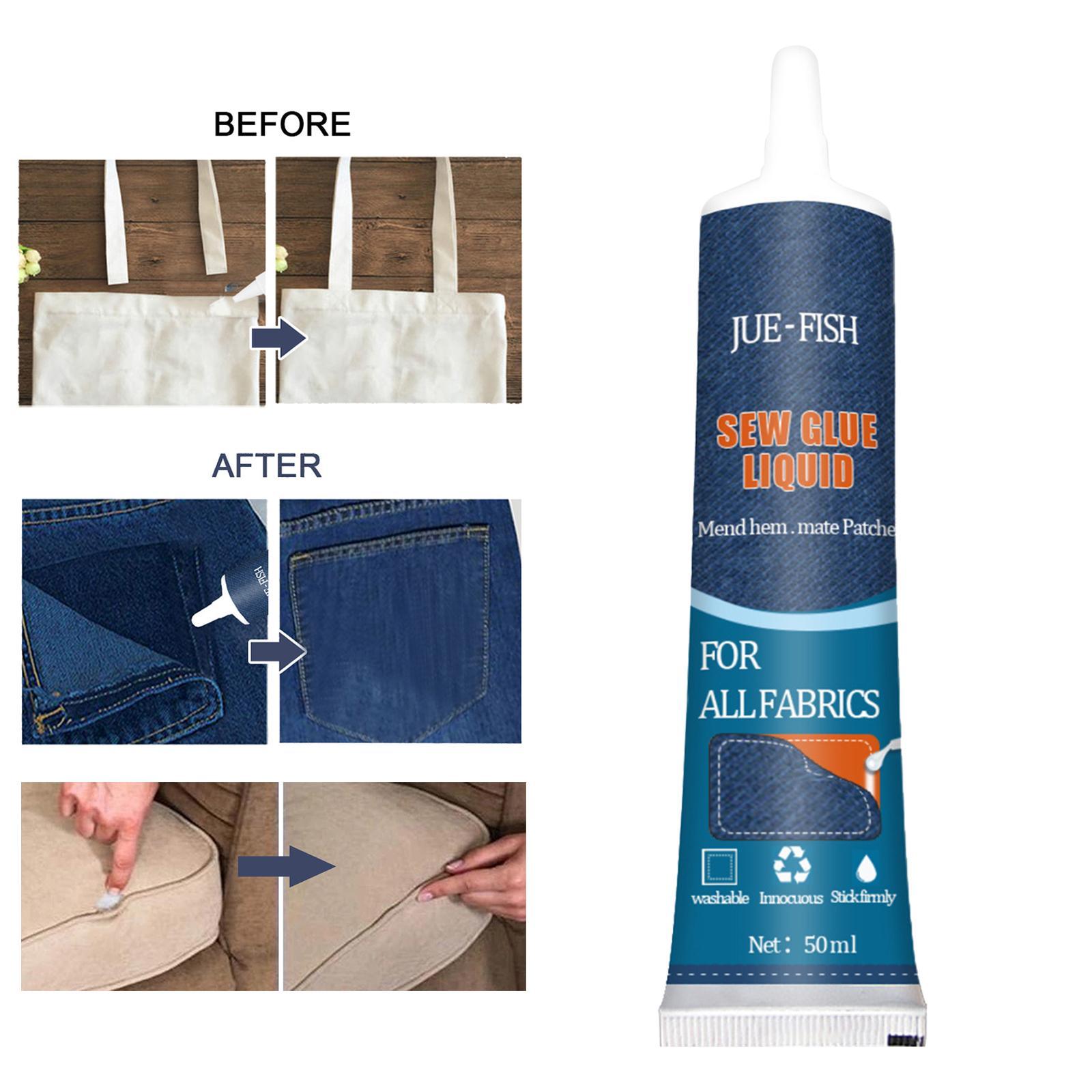 Fabric Glue  Sewing Tools Permanent Clothes Hemming Adhesive