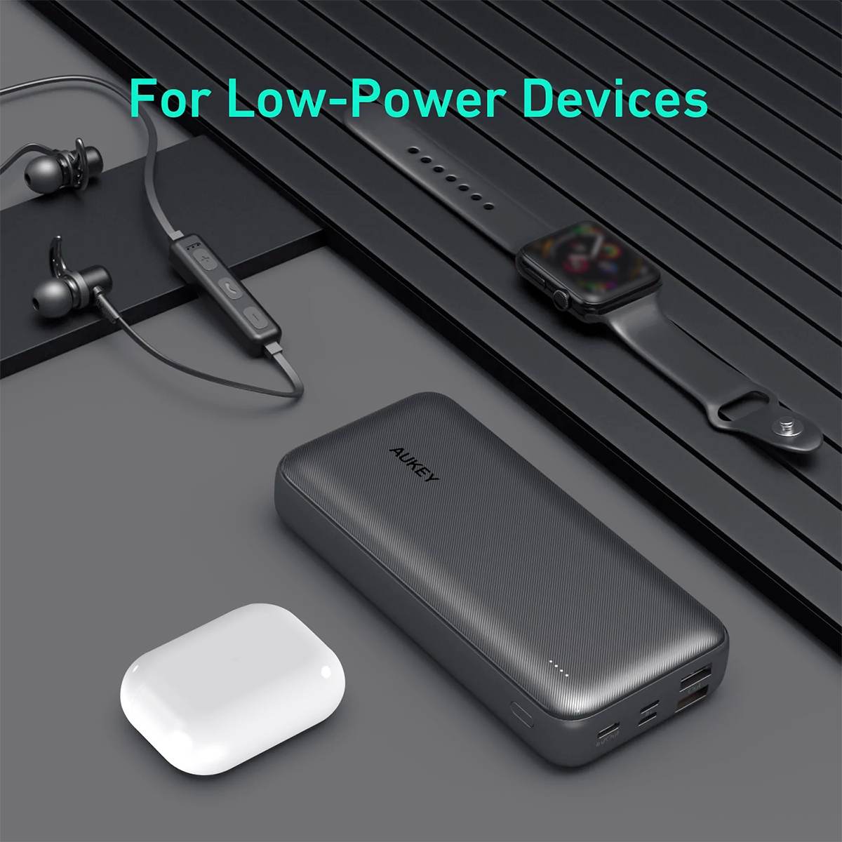 PIN DỰ PHÒNG 20.000MAH AUKEY BASIX PLUS PB-N74S - HÀNG CHÍNH HÃNG