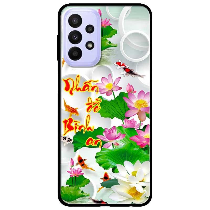 Ốp lưng dành cho Samsung A23 4G - A53 5G - A73 mẫu Thư Pháp Nhẫn Bình Ann