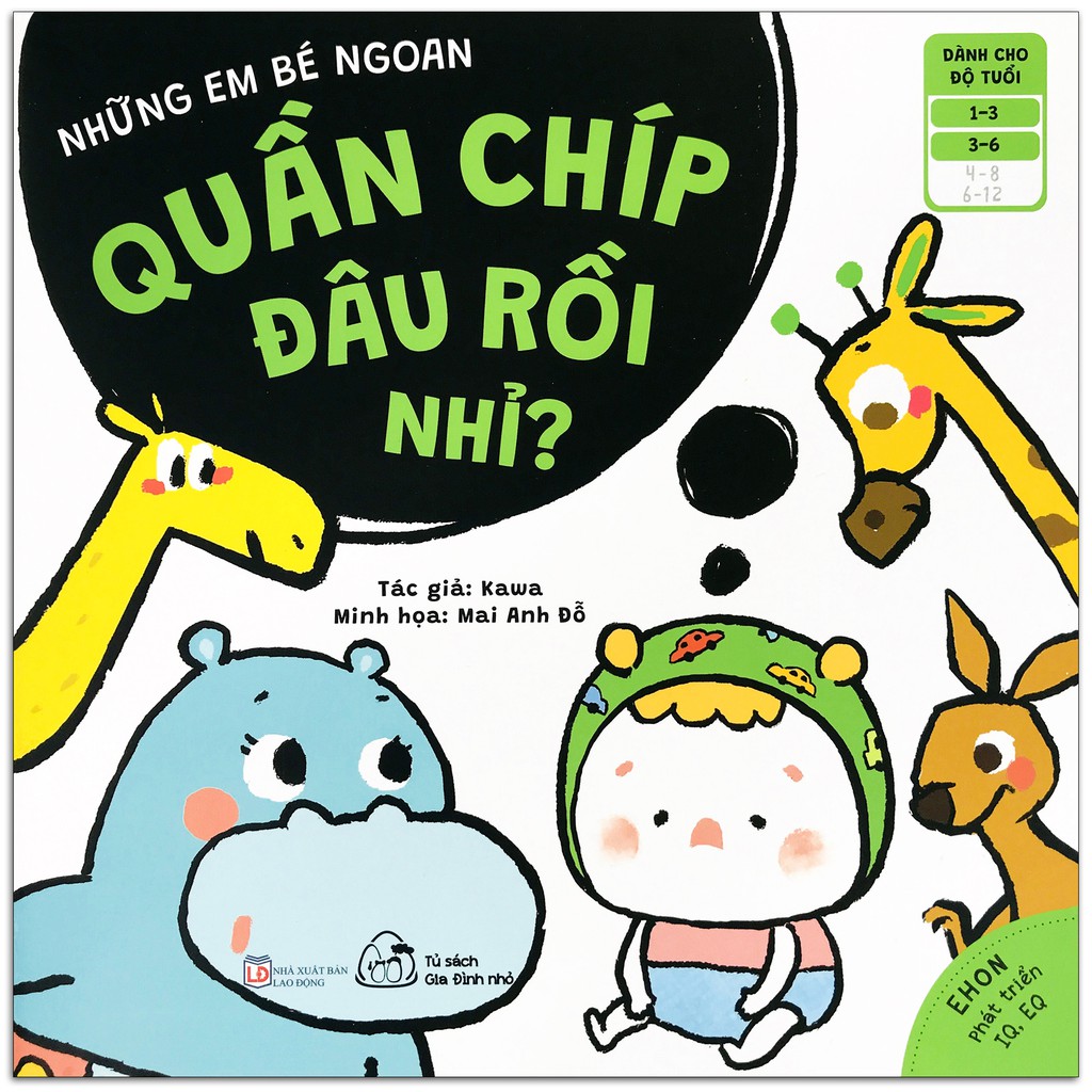 Ehon Những Em Bé Ngoan - Combo Bộ Sách 6 quyển (Bé 1-6 tuổi) - Phát triển IQ, EQ Cho Trẻ