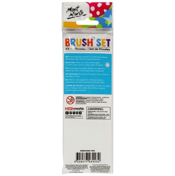 Bộ Cọ Mont Marte Artish Brush Set 7pc