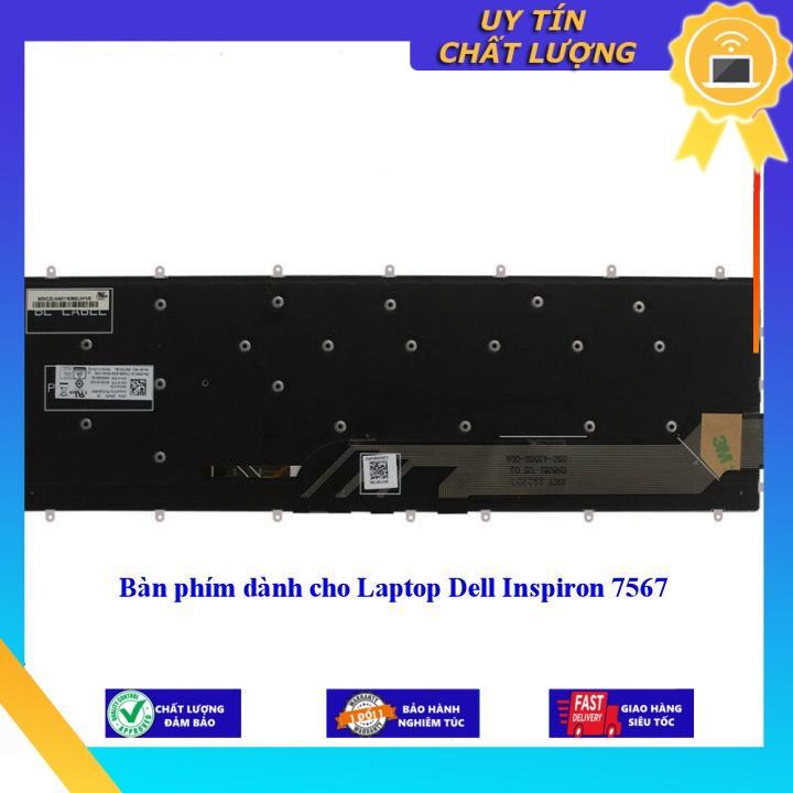 Bàn phím dùng cho Laptop Dell Inspiron 7567 - Phím Zin - Hàng chính hãng  MIKEY1845