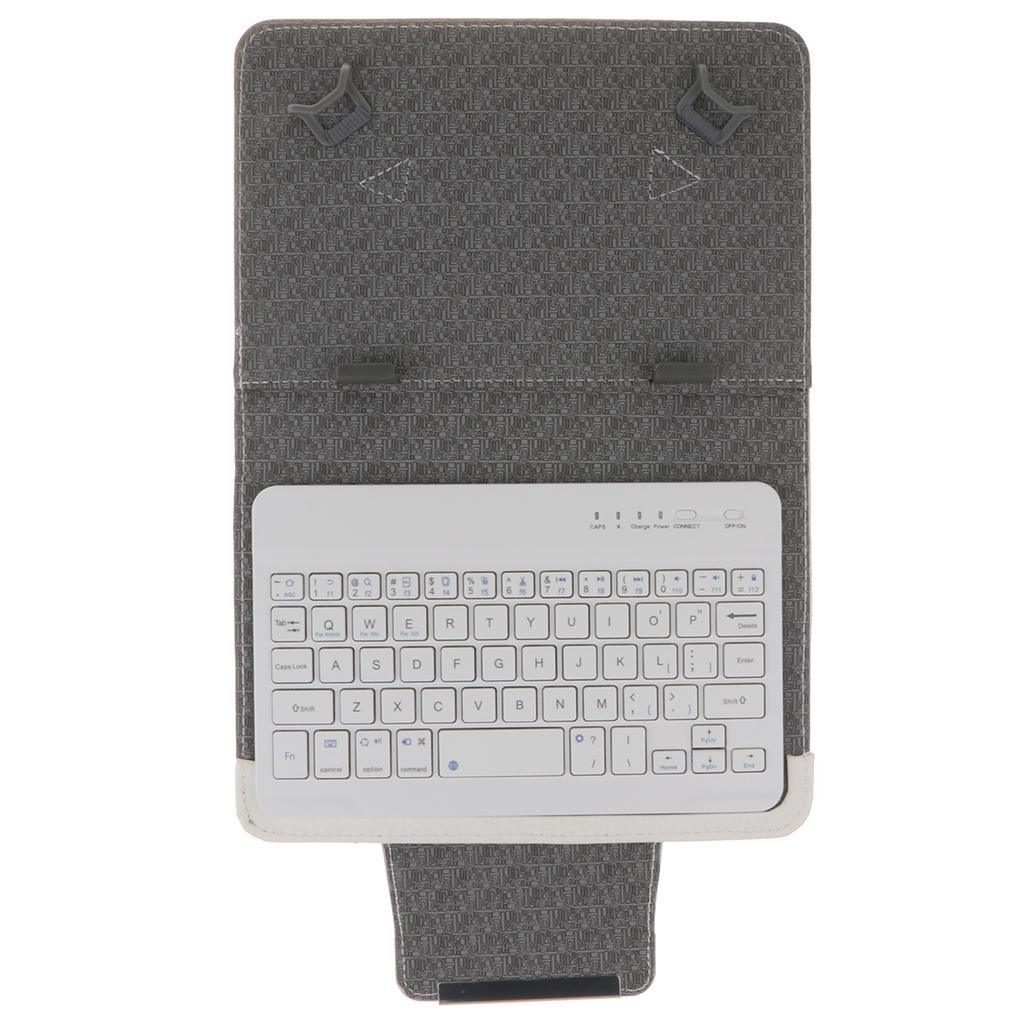 Wireless Keyboard with Holster Case Compatible for 7 Inch Tablets Very Well