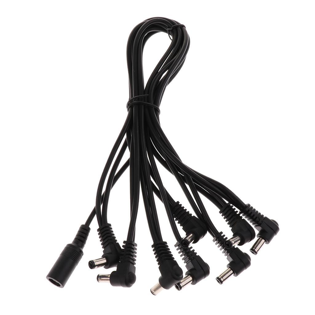 9V DC 2A Guitar Effect Power Supply Adapter with 8 Way Daisy Chain Cable