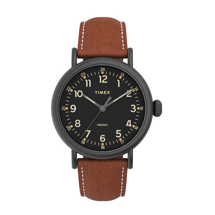 Đồng hồ Unisex Nam Nữ Timex Standard TW2U58600 Dây Da - Chính Hãng