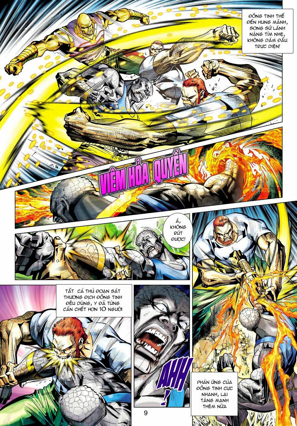 tân tác long hổ môn chapter 450 9