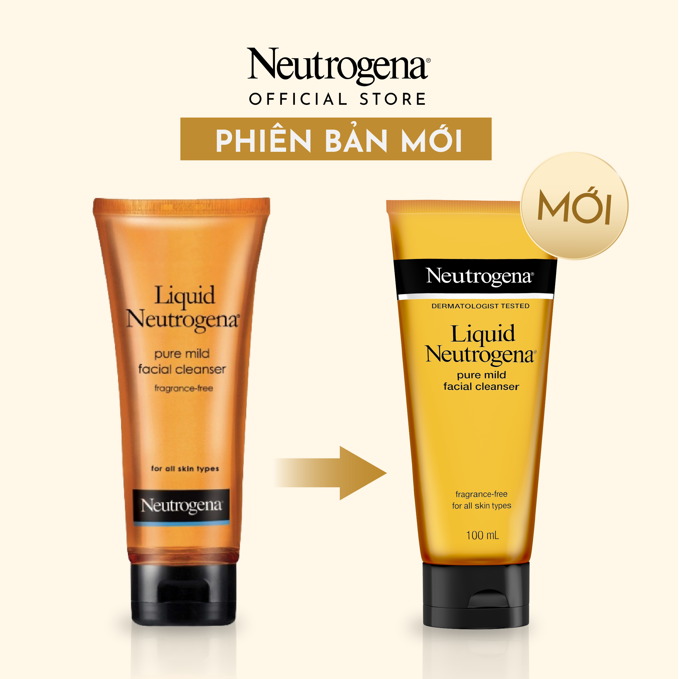 Nước Rửa Mặt Neutrogena Dịu Nhẹ 100ml