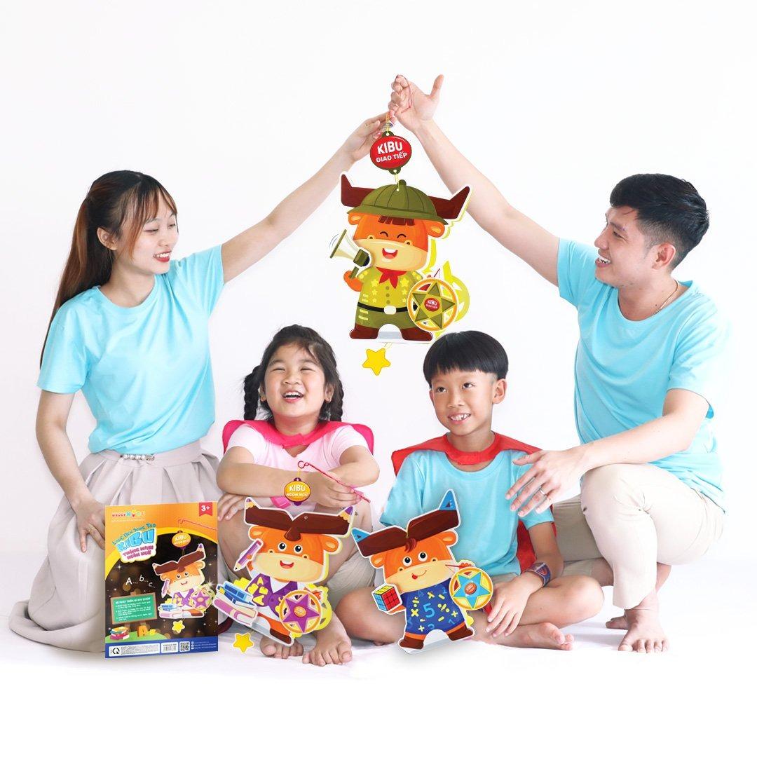 Lồng Đèn Sáng Tạo - Kibu Thông Minh - Giao Tiếp - Happy Kibu KB00624-006