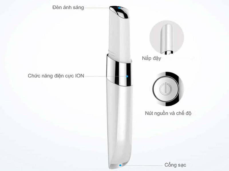 Máy massage mắt giảm quầng thâm, trẻ hóa da NanoTime Beauty F52E