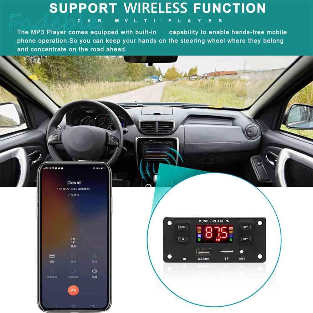 Mạch Giải Mã Khuếch Đại Âm Thanh MP3 60W 2 X 30W Bluetooth Cho Xe Hơi