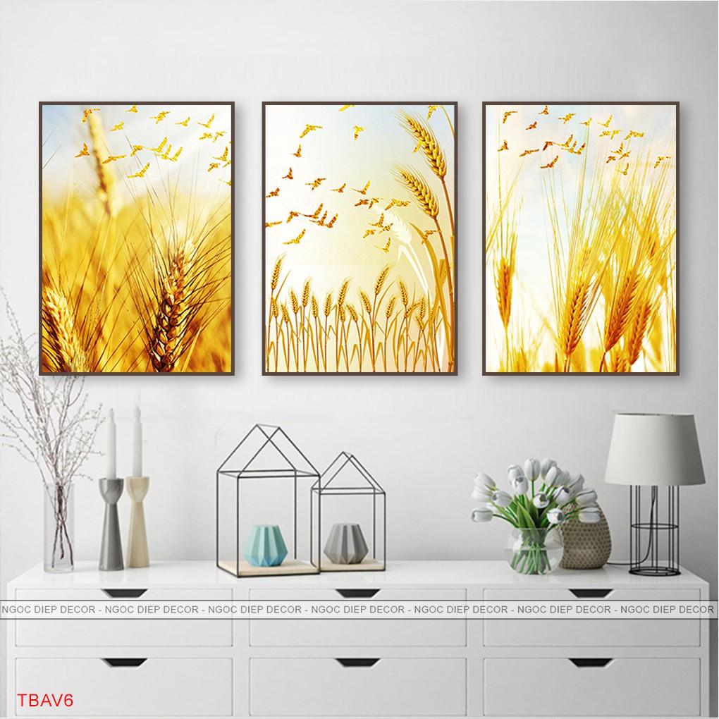 Bộ tranh treo tường phong thủy trang trí nội thất đẹp và giá gốc tại xưởng mới nhất thị trường ĐL 44