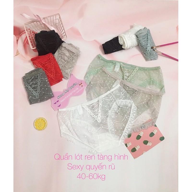 Quần lót ren mỏng xuyên thấu sexy gợi cảm