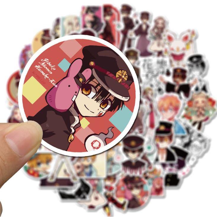 Sticker dán cao cấp cậu ma nhà xí hanako Cực COOL ms#76