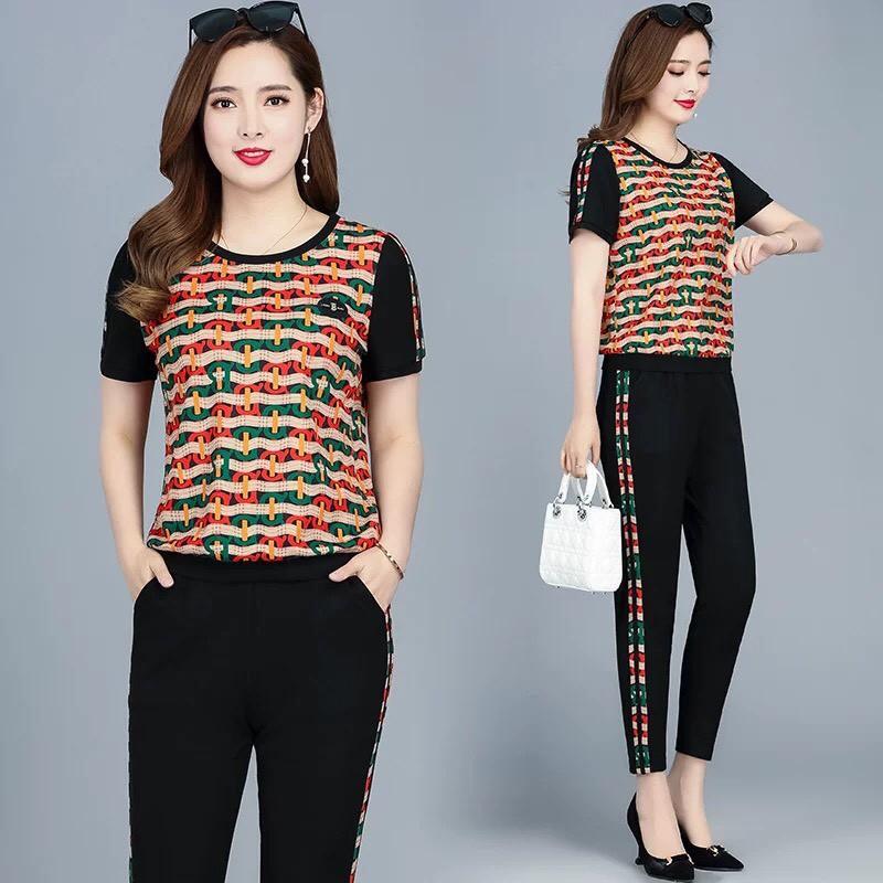 Set Áo Quần Dài Thun Thể Thao ANN2083