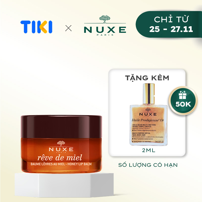 Sáp dưỡng môi Nuxe Rêve de Miel® 15g