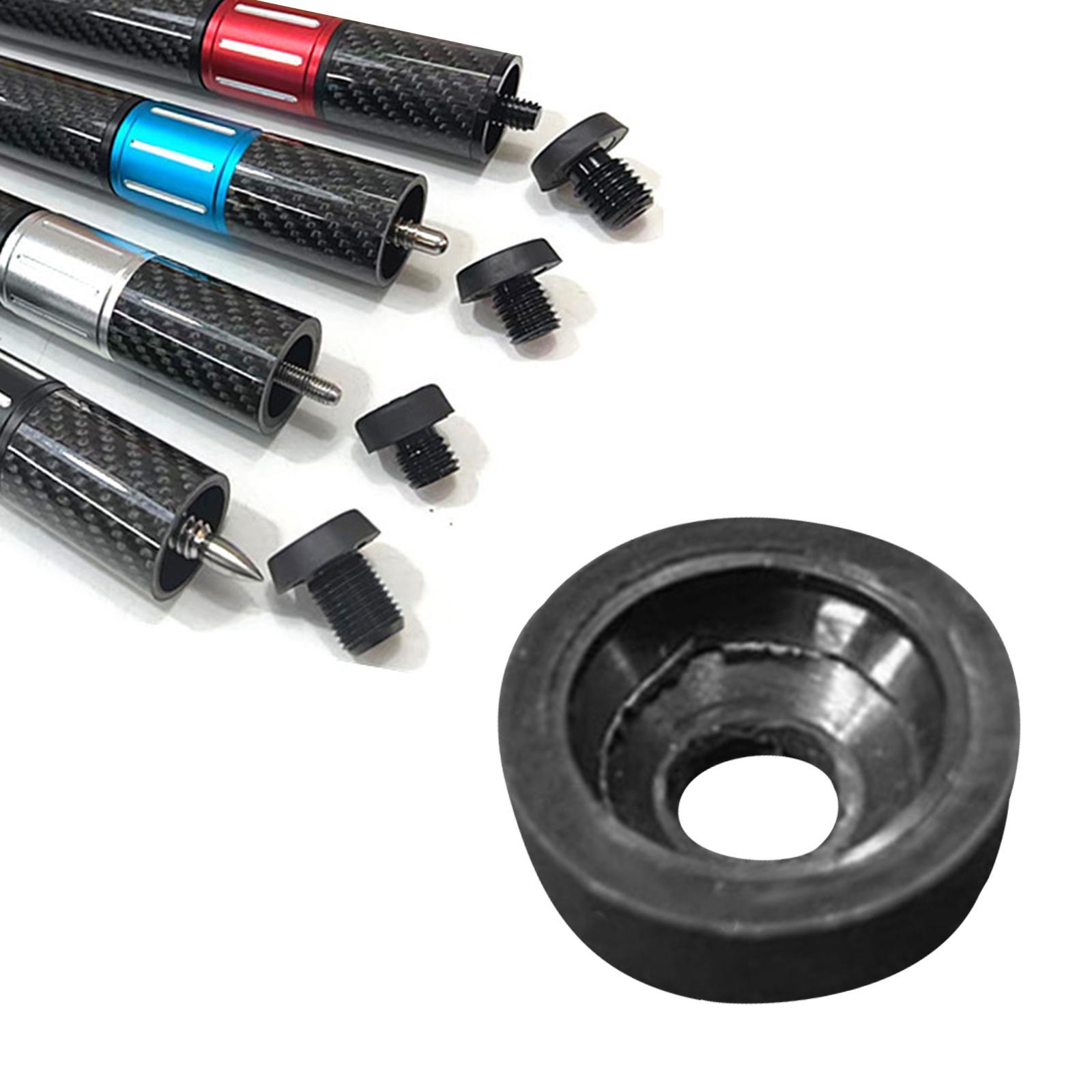 Billiard Cue Bottom Rubber Plug Protection Pad Durable Billiards Accessories