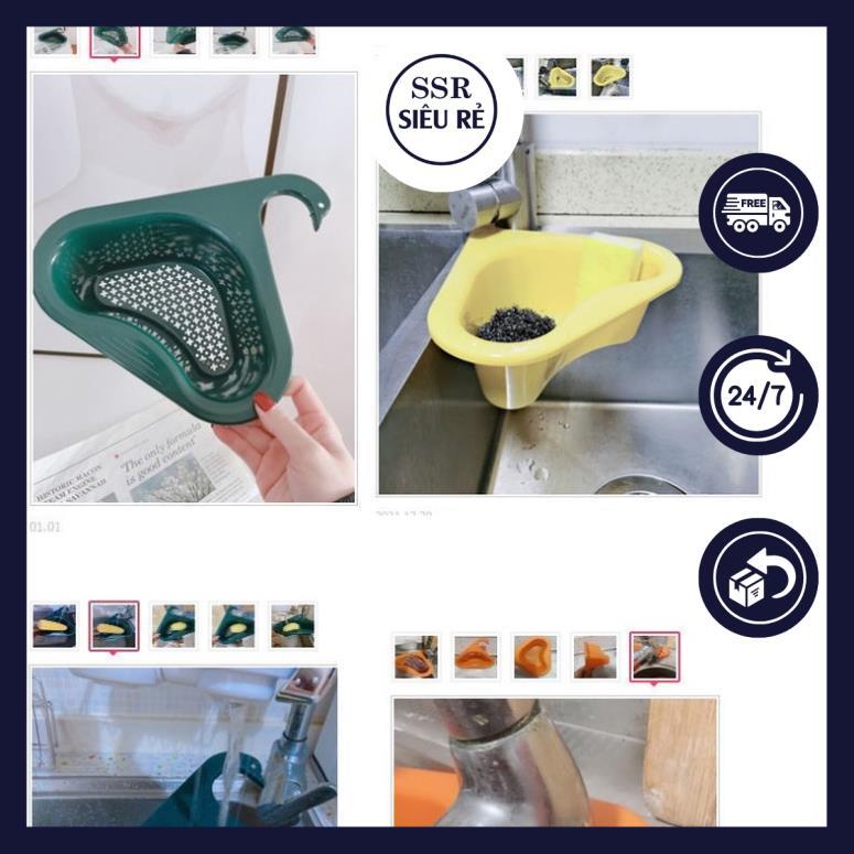 Khay Lọc Rác SSR Gắn Vòi Rửa Bát Hình Thiên Nga Đa - Khay Lọc Rác Đa Năng