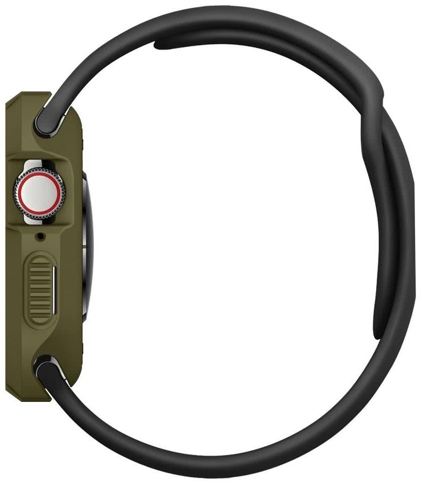 Ốp SPIGEN dành cho Apple Watch Series 7/6/SE/5/4 (38/40/41mm) Rugged Arrmor - hàng chính hãng