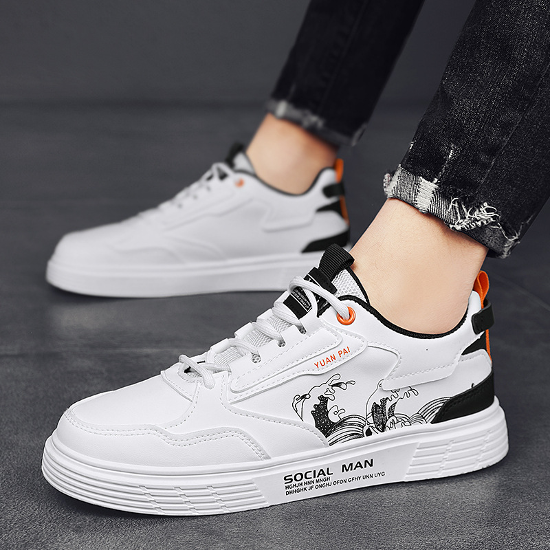 Giày Sneaker Nam, Giày Da Nam Thấp Cổ Da Lì - Mẫu Mới