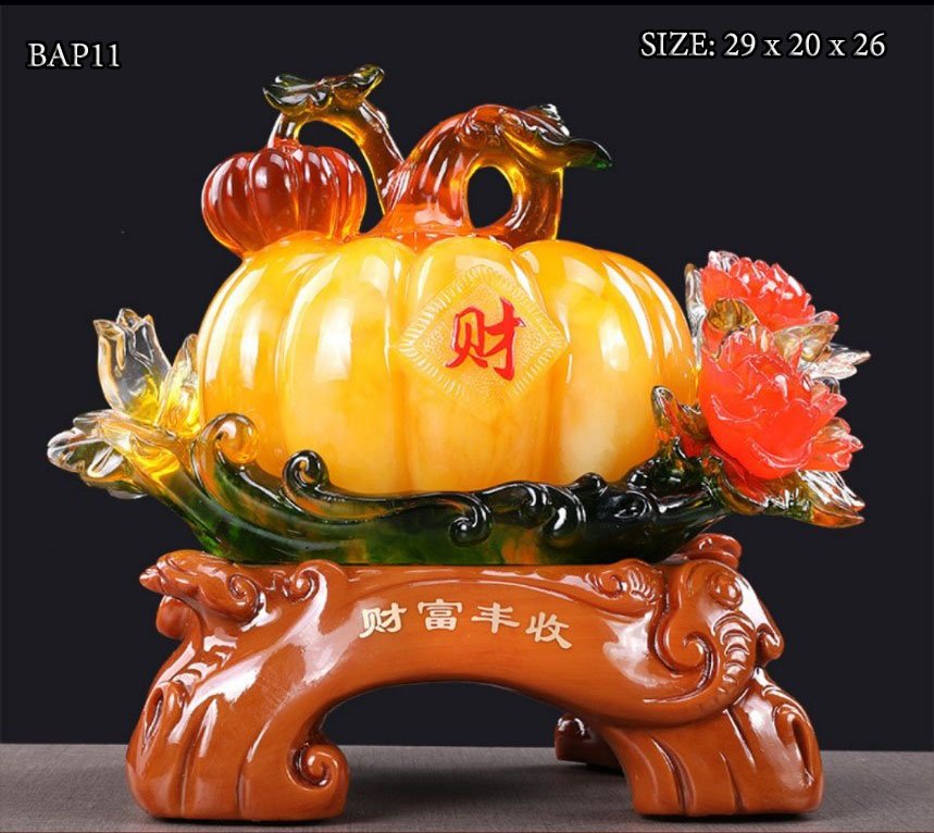 Tượng bí đỏ cực xinh