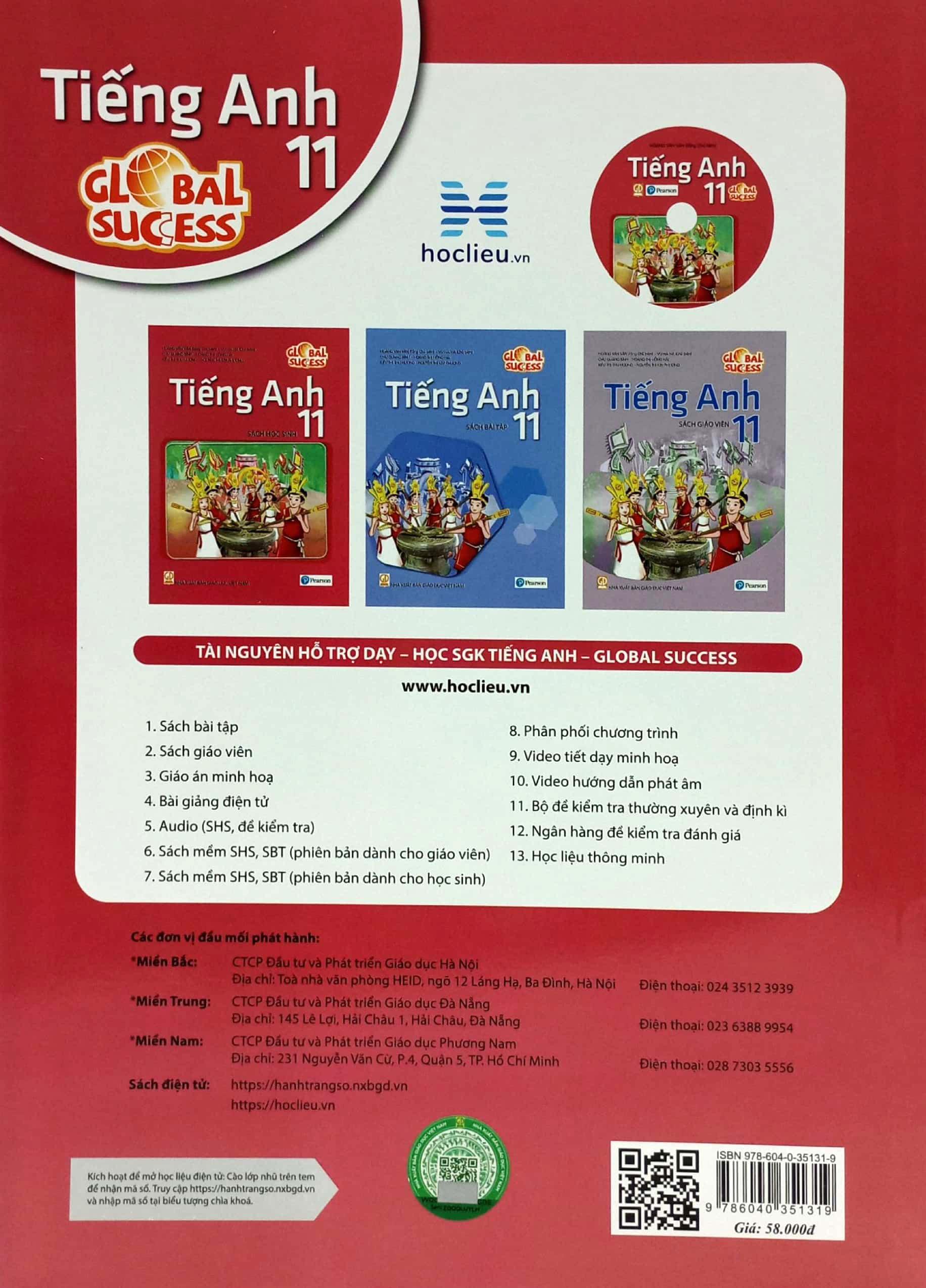 Global Success - Tiếng Anh 11 - Student Book (2023)