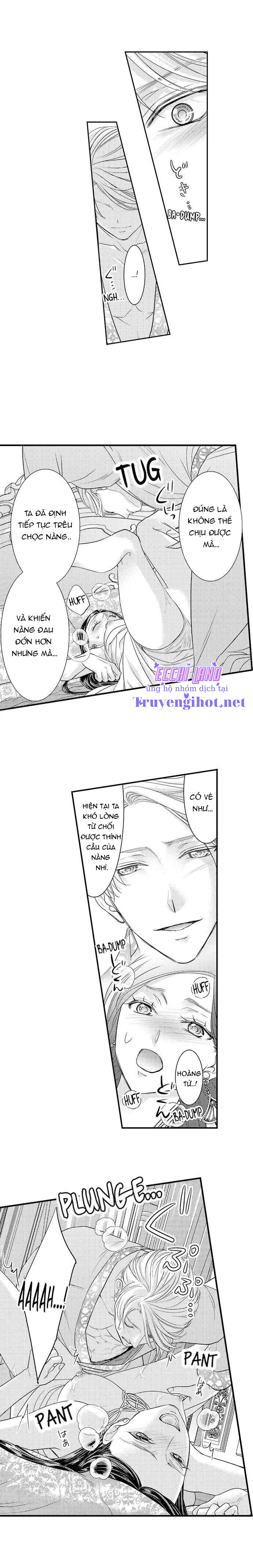 chuyển sinh vào thế giới khác ~ nếu muốn trở thành nữ hoàng hãy tìm cách để được hoàng đế sủng ái vào ban đêm chapter 37.2 3