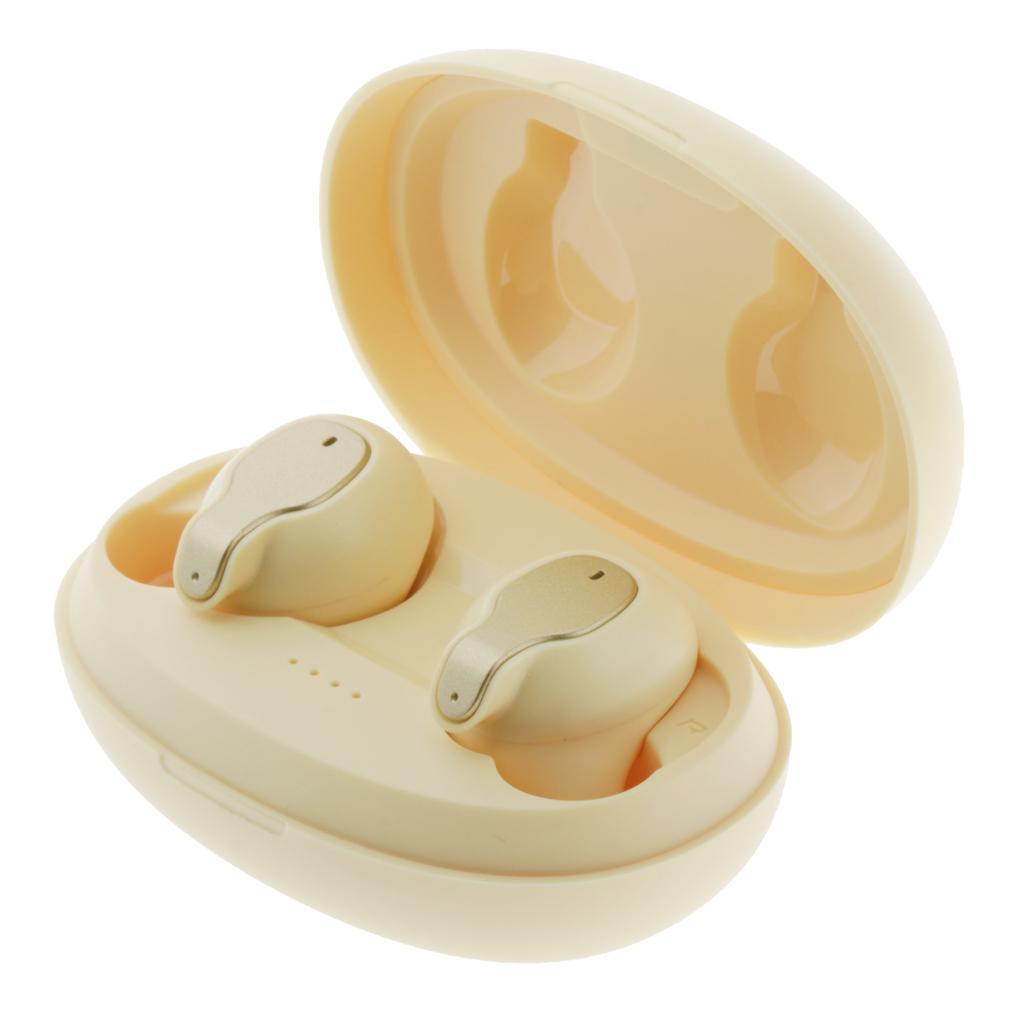 Bluetooth Headphones Wireless Bluetooth 5.0 Headphones In Ear Earphones With 400mAh Charging Box, Built-in Microphone