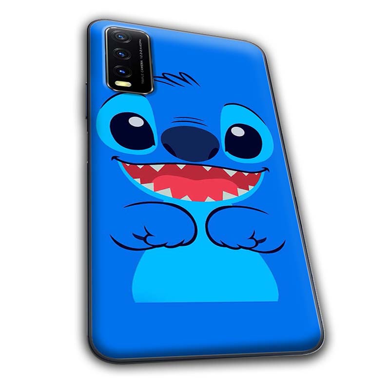 Ốp lưng dành cho Vivo Y20, Y20s, Y12s mẫu Stich xanh