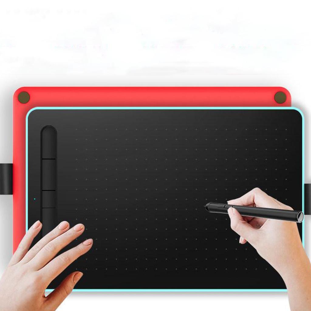 Graphics Drawing Tablet for Win Mac 8192 Pen Pressure Blue