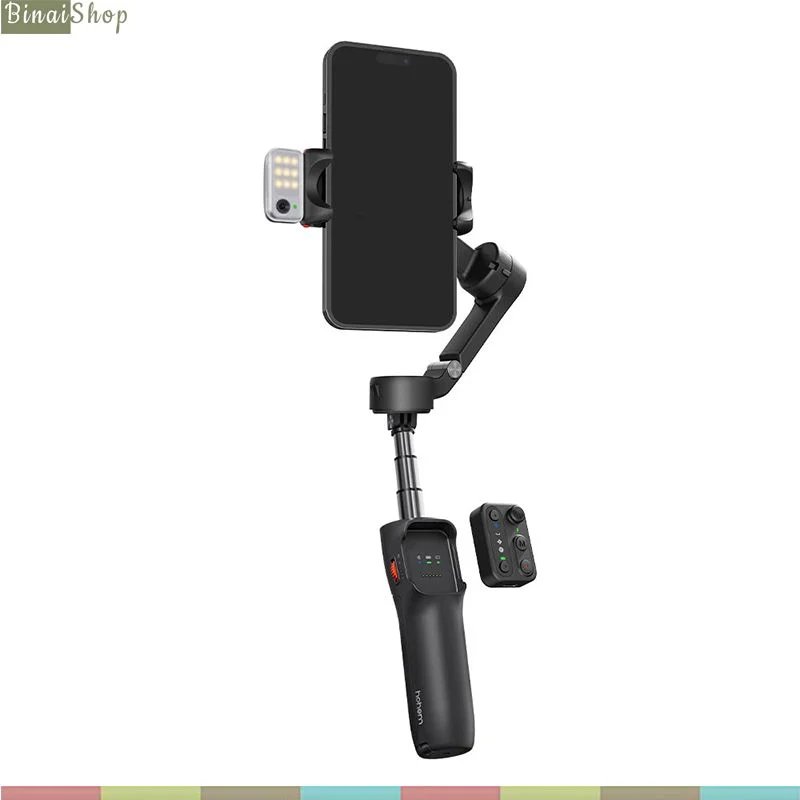 Hohem Isteady V3 - Gimbal Chống Rung Kiêm Gậy Selfie Cho Smartphone, Tích Hợp AI, Điều Khiển Từ Xa, Tải Trọng 300g - Hàng chính hãng