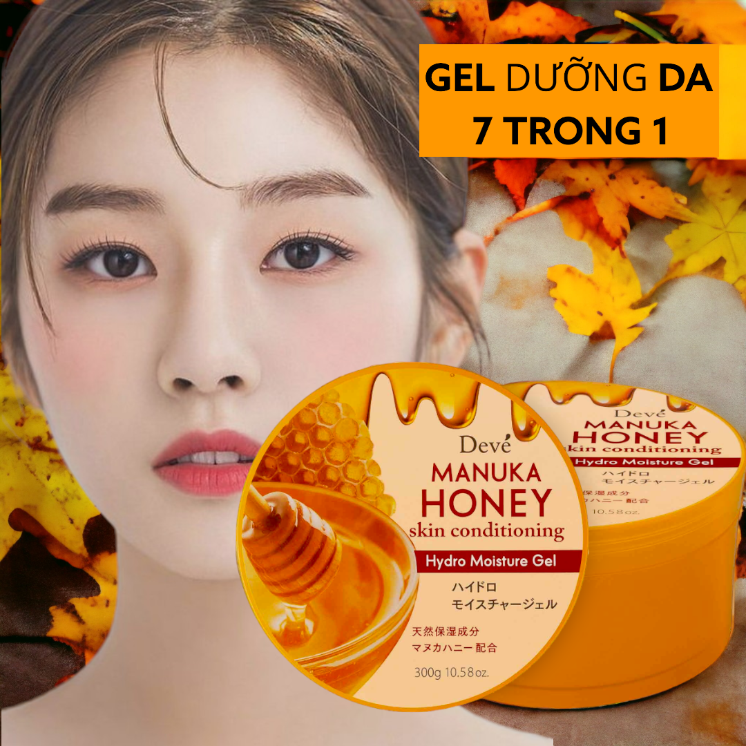 Gel Dưỡng Da Deve 7 Trong 1  Chiết Xuất Từ Mật Ong Hoa Manuka Deve Conditioning ( 300g )