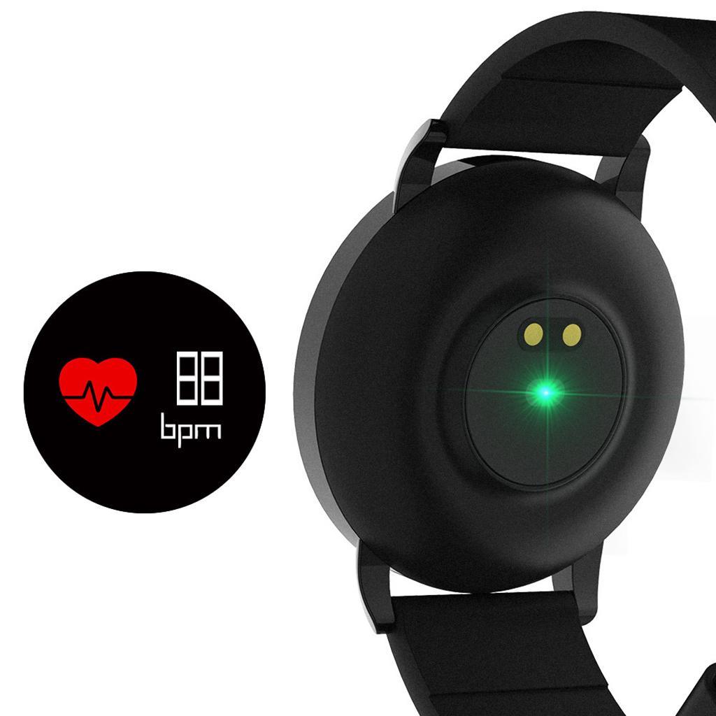 Many Sports Modes Pedometer Smartwatch for Black Strap