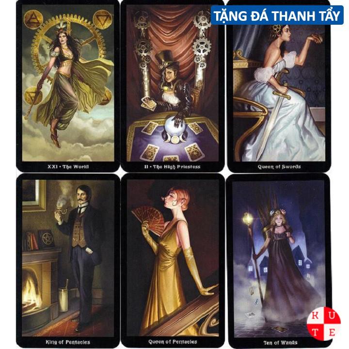 Bài Tarot SteamPunk 78 Lá Bài Tặng Link Hướng Dẫn Sử Dụng Tiếng Việt Và Đá Thanh Tẩy