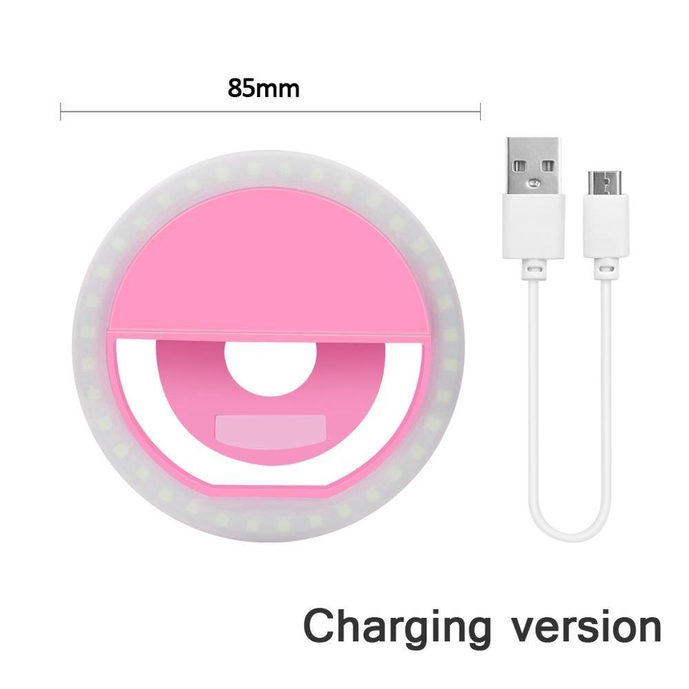 Đèn Led Kẹp Điện Thoại Hỗ Trợ Chụp Ảnh Tiện Lợi