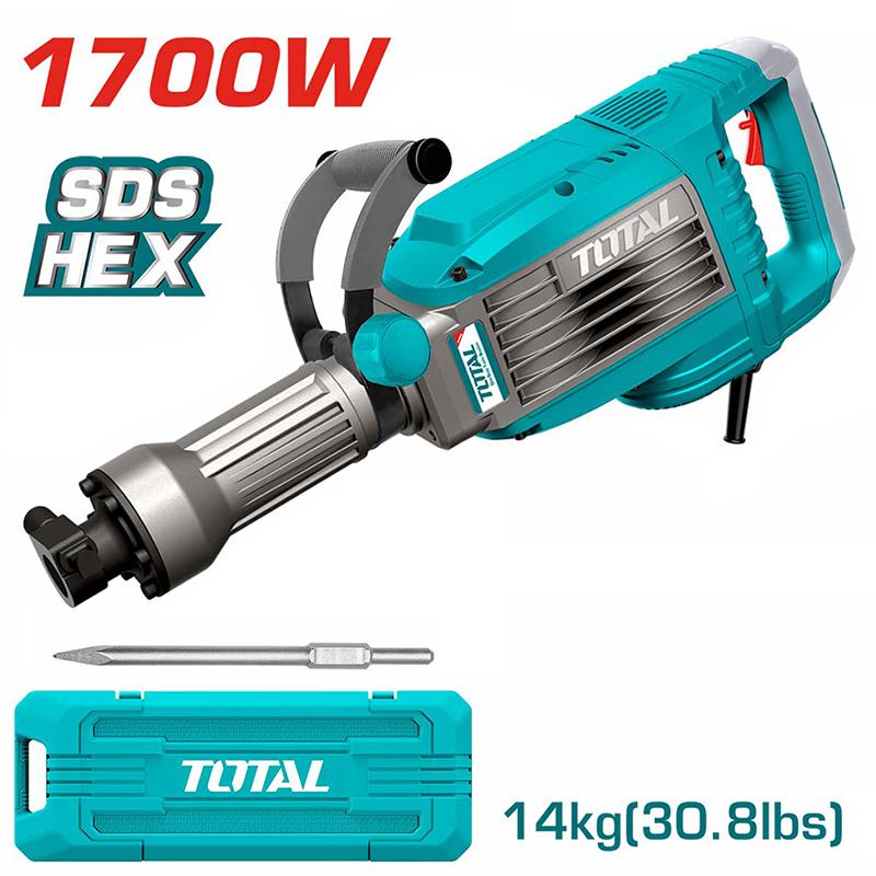 MÁY ĐỤC BÊ TÔNG 1700W TOTAL TH217068 - HÀNG CHÍNH HÃNG